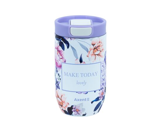 Термокружка Axent 350 мл Violet Whispers (8721-10-A)