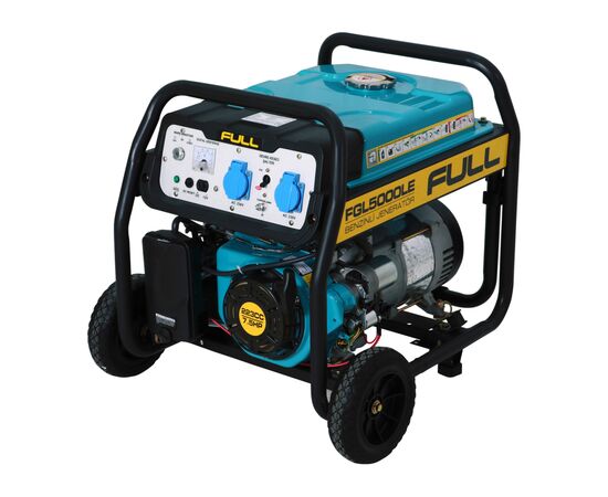 Генератор FULL FGL 5000LE, 50Hz, 4.75kVA/3.8kW, бак 28л, ручной/стартер (FGL 5000LE)