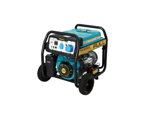 Генератор FULL FGL 8000LE, 50Hz, 8.1kVA/6.5kW, бак 28 л, ручний/стартер (FGL 8000LE)