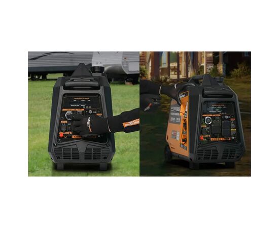 Генератор maXpeedingRODS бензин/газ MXR3500S інверторний (3,2 kW), 220V, 50Hz, 4л, дистанційний запуск (mxr3500S), зображення 7