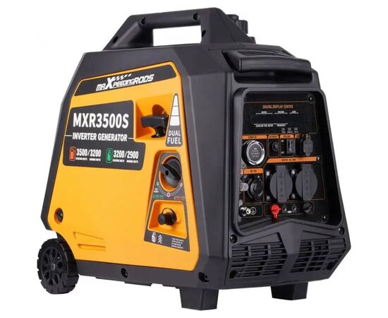 Генератор maXpeedingRODS бензин/газ MXR3500S інверторний (3,2 kW), 220V, 50Hz, 4л, дистанційний запуск (mxr3500S)