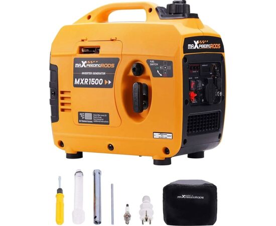 Генератор maXpeedingRODS MXR1500 інверторний (1 kW), 220V, 50Hz, 2,4л, ручний запуск (mxr1500), зображення 10