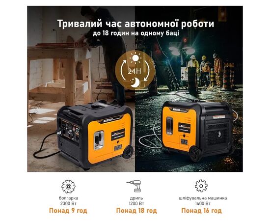 Генератор maXpeedingRODS MXR5500 (5.5kW), 220V, 50Hz, 13.5л, дистанційний запуск (mxr5500), зображення 7