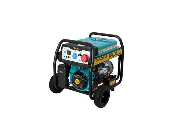 Генератор FULL FGL8000LE3, 3-ф. 380/220V, 11kVA/8.8kW, 25 л, 2.4 л/ч, стартер (FGL8000LE3)