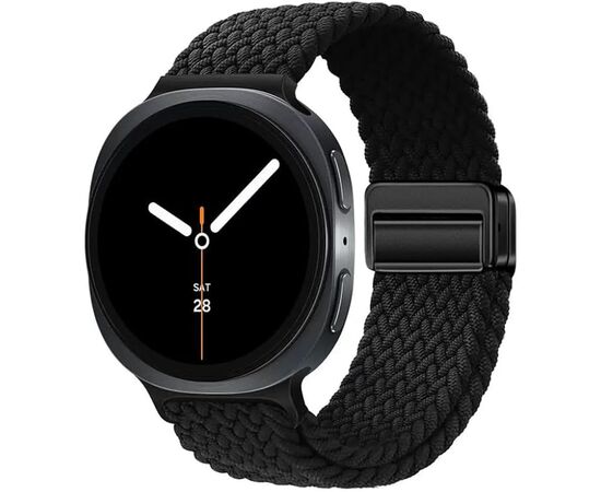 Ремешок для смарт-часов Armorstandart Braided Solo Loop для Samsung Watch 8 / 8 Classic (20x113 mm) Black (ARM87352)