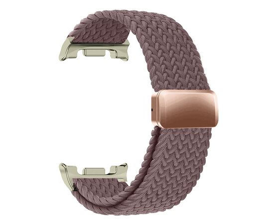 Ремешок для смарт-часов Armorstandart Braided Solo Loop для Samsung Watch 8 / 8 Classic (20x113 mm) Dusty Rose (ARM87354), изображение 2