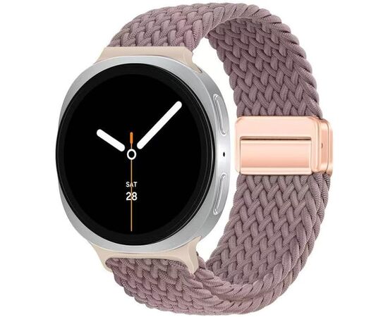 Ремешок для смарт-часов Armorstandart Braided Solo Loop для Samsung Watch 8 / 8 Classic (20x113 mm) Dusty Rose (ARM87354)