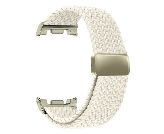 Ремешок для смарт-часов Armorstandart Braided Solo Loop для Samsung Watch 8 / 8 Classic (20x113 mm) Starlight (ARM87357), изображение 2