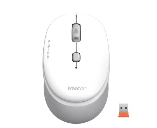 Мишка Meetion R571 Wireless White/Gray (MT-R571-C)
