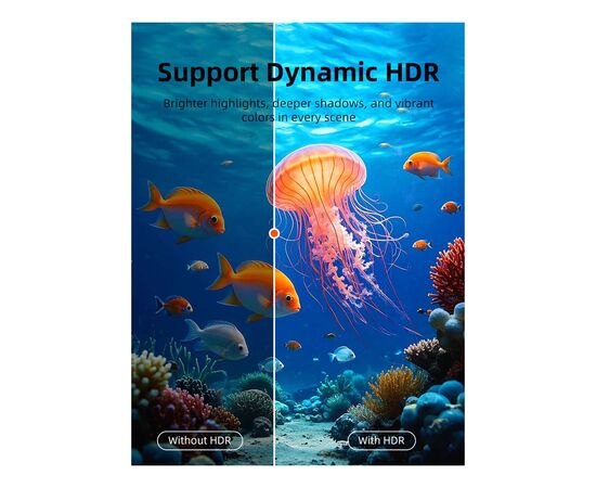 Кабель мультимедійний HDMI M to HDMI M 2.0m V2.1 8K60Hz Cabletime (CA915910), зображення 7