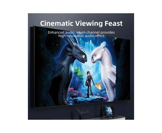 Кабель мультимедійний USB-C to HDMI M 3.0m V1.4 4K30Hz Cabletime (CA915378), зображення 5