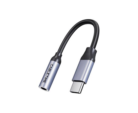Переходник USB-C M to 3.5mm F Cabletime (CA915361)