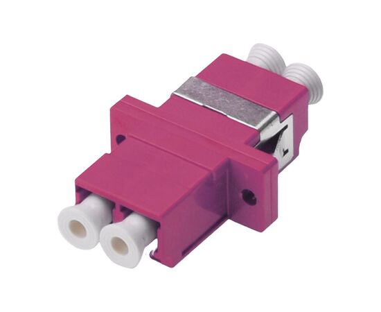 Адаптер LC/LC duplex, MM OM4, керам.сердечник Digitus (DN-96019-2)