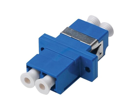 Адаптер LC/LC duplex, SM OS2, керам.сердечник Digitus (DN-96007-2)