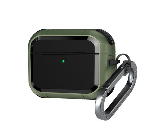 Чехол для наушников Armorstandart Panzer для Apple Airpods Pro 3 Olive Green (ARM88289)