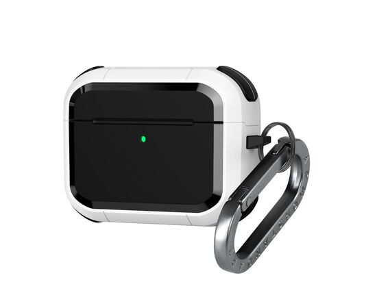 Чехол для наушников Armorstandart Panzer для Apple Airpods Pro 3 White (ARM88290)