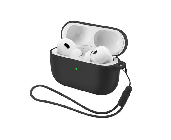 Чехол для наушников Armorstandart Silicone Case для Apple Airpods Pro 3 Black (ARM88291)