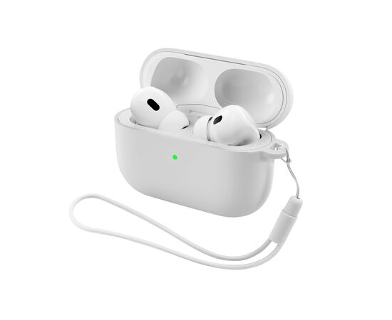Чехол для наушников Armorstandart Silicone Case для Apple Airpods Pro 3 White (ARM88301)