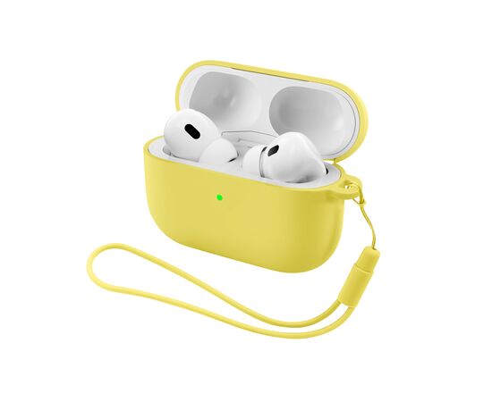 Чехол для наушников Armorstandart Silicone Case для Apple Airpods Pro 3 Yellow (ARM88303)