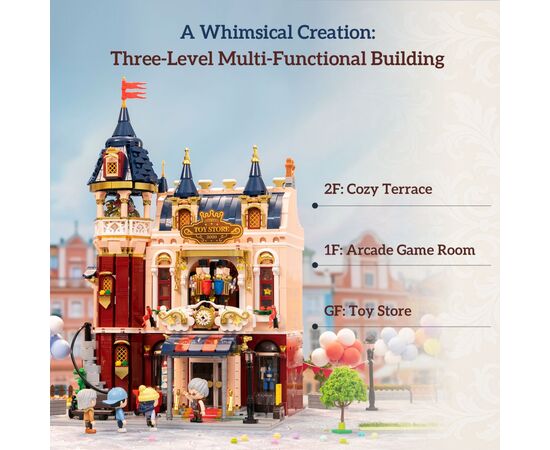 Конструктор Pantasy Магазин игрушек (85031), изображение 3