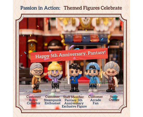 Конструктор Pantasy Магазин игрушек (85031), изображение 5