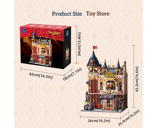 Конструктор Pantasy Магазин игрушек (85031), изображение 6