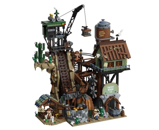 Конструктор Pantasy Шахта GBC-Western (85025), изображение 2