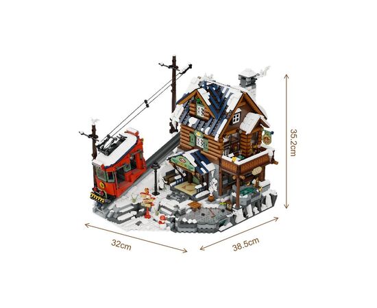 Конструктор Pantasy Домик на вершине (85033), изображение 7