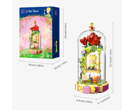 Конструктор Pantasy Le Petit Prince Серія Вічність- гойдалка Троянда (86322), зображення 6