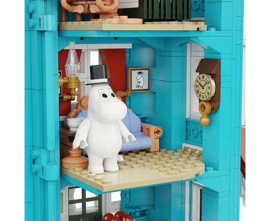 Конструктор Pantasy Moomin Домик Муми-троллей (87201), изображение 3