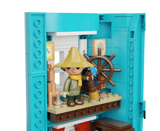 Конструктор Pantasy Moomin Домик Муми-троллей (87201), изображение 4