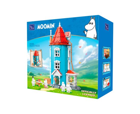 Конструктор Pantasy Moomin Домик Муми-троллей (87201), изображение 7