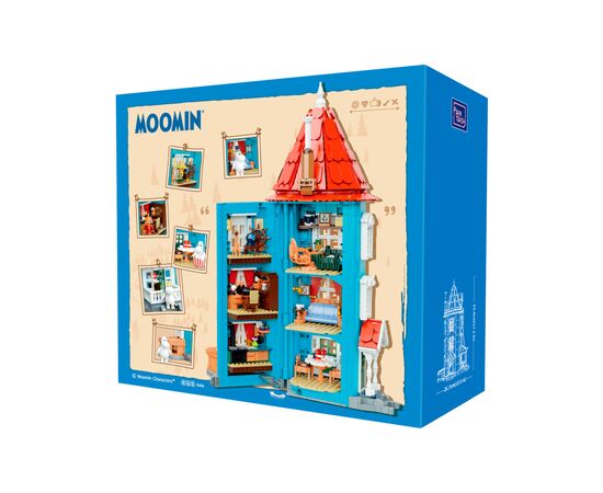 Конструктор Pantasy Moomin Домик Муми-троллей (87201), изображение 8