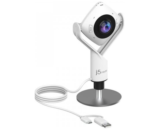 Веб-камера J5create JVCU360-N 360 Rundum USB-A/C (JVCU360-N)