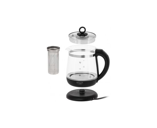 Электрочайник Adler AD 1299 black (AD1299b), изображение 6