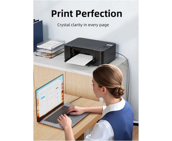 Кабель для принтера USB-C 2.0 to BM 2.0m Cabletime (CA915774), зображення 3