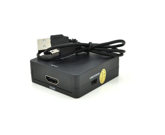 Конвертор 3xRCA F to HDMI F 720P/1080P black Voltronic (YT-CM-AV/HDMI/B)