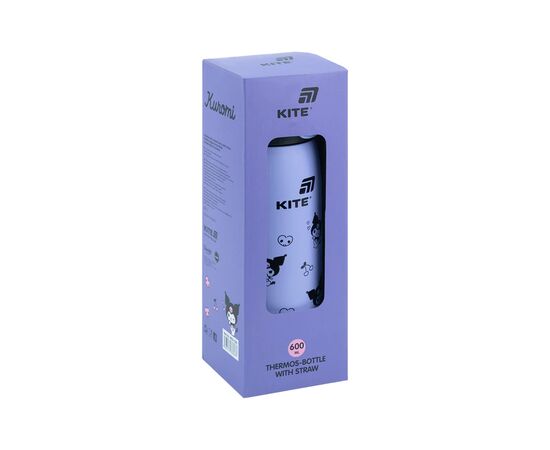 Термокружка Kite 1262 з трубочкою 600 мл HK (HK25-1262), изображение 4