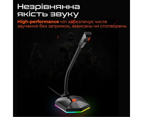 Мікрофон Meetion MC13 Black (MT-MC13-A), зображення 4