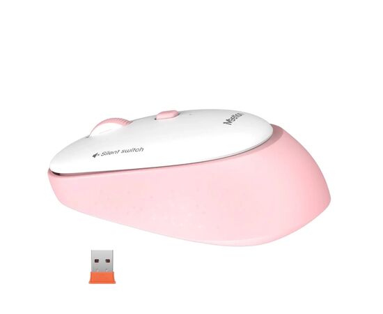 Мишка Meetion R571 Wireless White/Pink (MT-R571-P), зображення 2