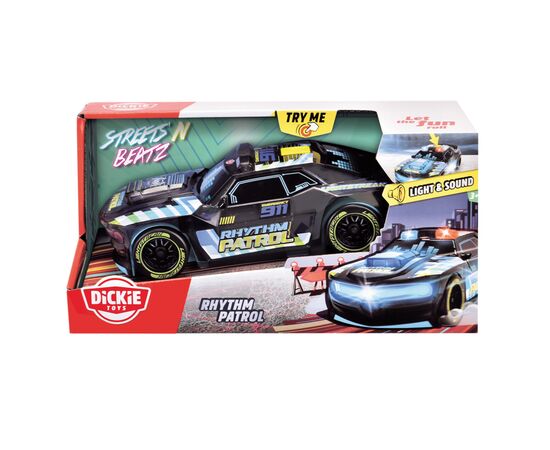 Машина Dickie Toys Полицейский ритм (3763008), изображение 3