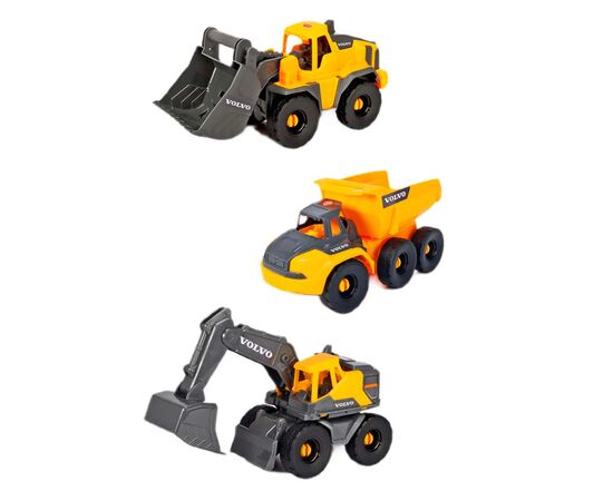 Спецтехніка Dickie Toys набір "Вольво. Будівельна техніка" (3725007)