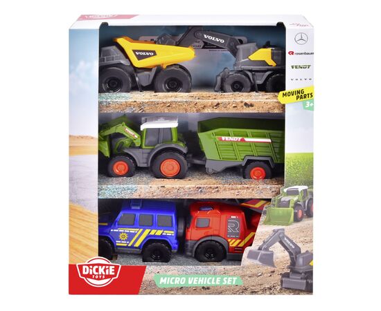 Спецтехника Dickie Toys Микро-транспорт (3742016), изображение 2