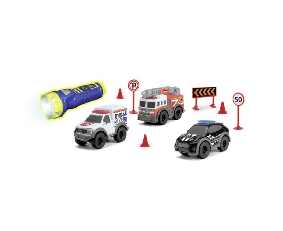 Спецтехника Dickie Toys набор SOS Быстрое реагирование Микро (3714024)