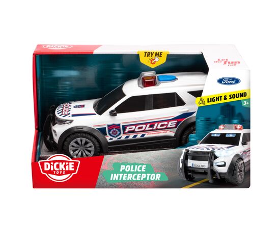 Спецтехніка Dickie Toys Поліція Форд (3714025), зображення 2