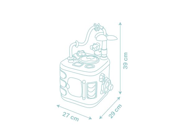 Развивающая игрушка Smoby Бизикуб Little Коала (140306), изображение 3