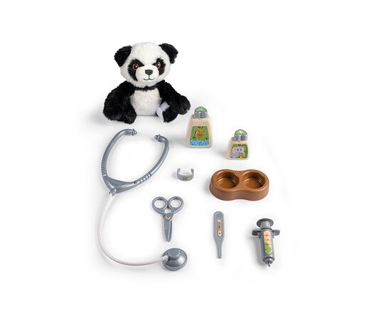 Игровой набор Smoby Тележка для ухода за животными с пандой (340405), изображение 2