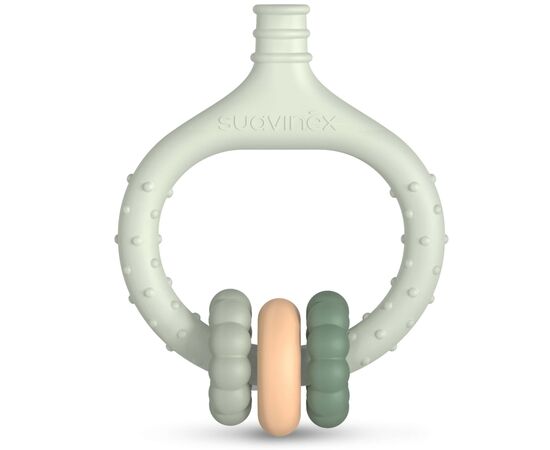 Прорезыватель Suavinex STAGE +0, зелений (403008)