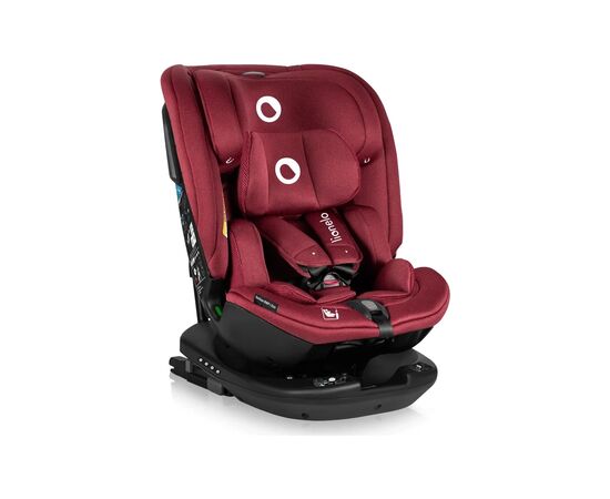 Автокресло Lionelo Bastiaan RWF i-Size Red Burgundy (LO-BASTIAAN RWF I-SIZE RED BURGUNDY), изображение 2