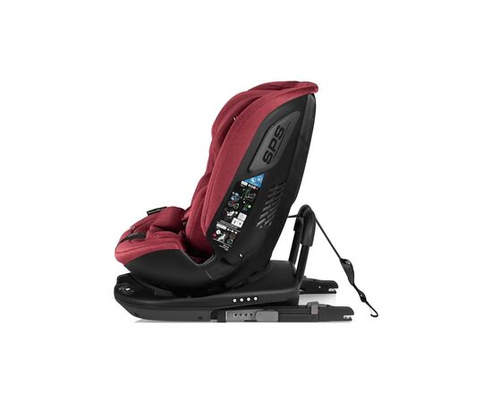 Автокресло Lionelo Bastiaan RWF i-Size Red Burgundy (LO-BASTIAAN RWF I-SIZE RED BURGUNDY), изображение 4